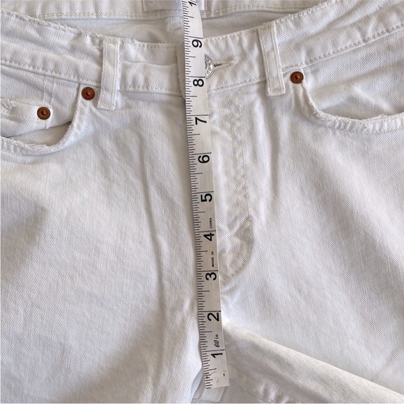 Acne Studios Row Jeans in White Vintage Size 26 - Picture 10 of 11